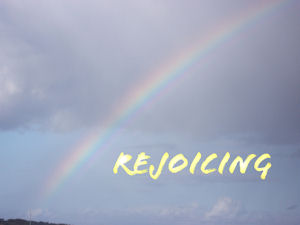 a photo of a rainbow