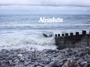 a photo of waves on the shore
