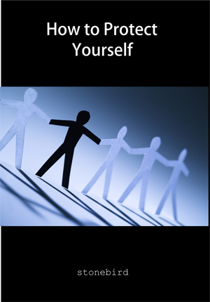 a poster How to protect yourself
