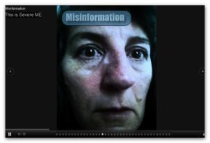 a screenshot of the full screen  slide show